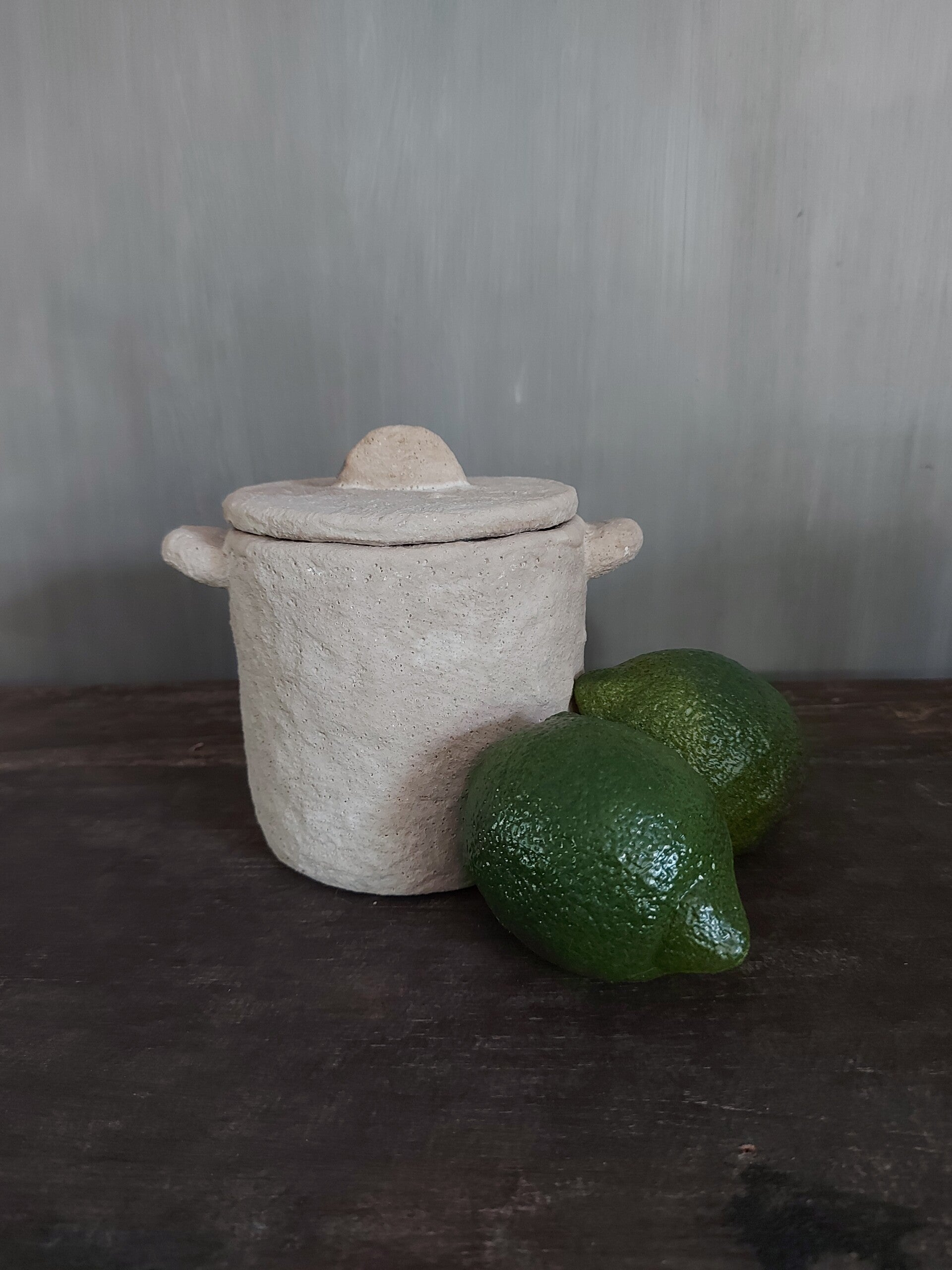 PORS Pot met deksel Creme