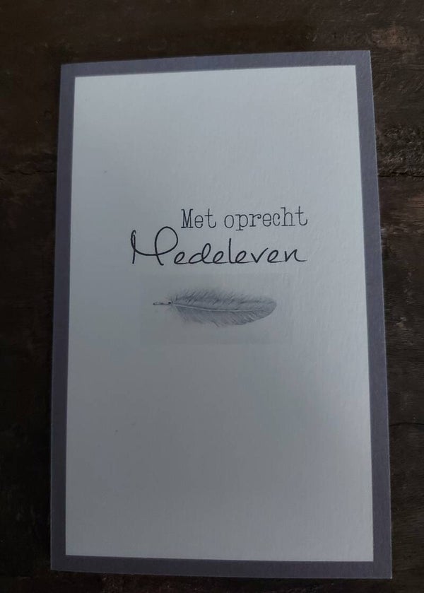 Set Medeleven Grijs Veertje