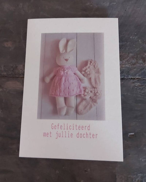 Kaart Geboorte Dochter