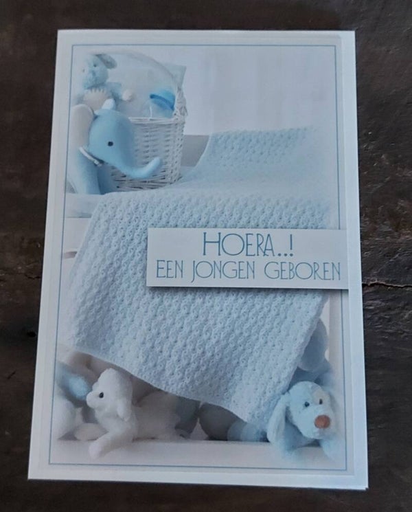 Kaart Geboorte Zoon