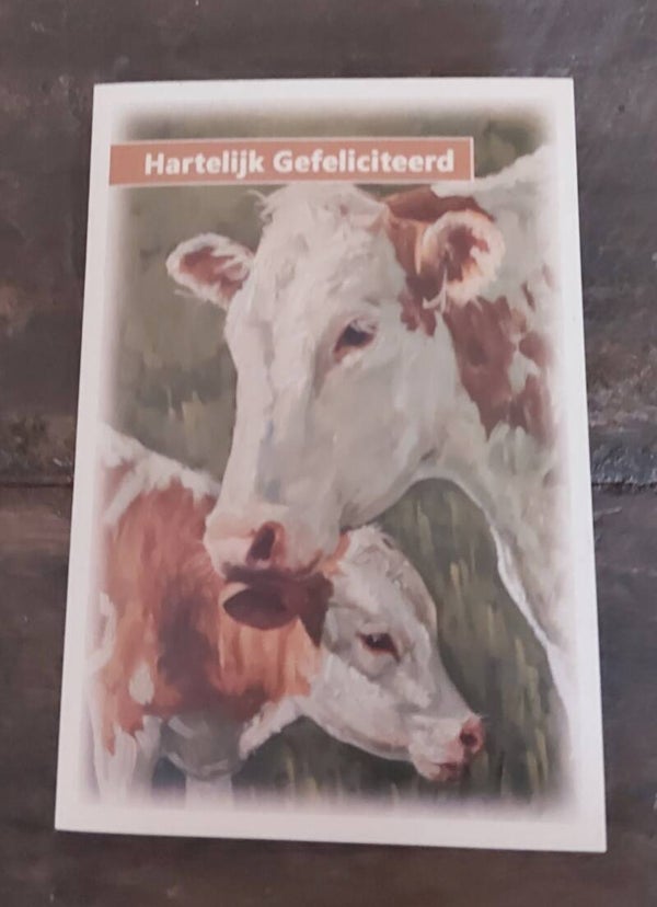 Kaart Gefeliciteerd