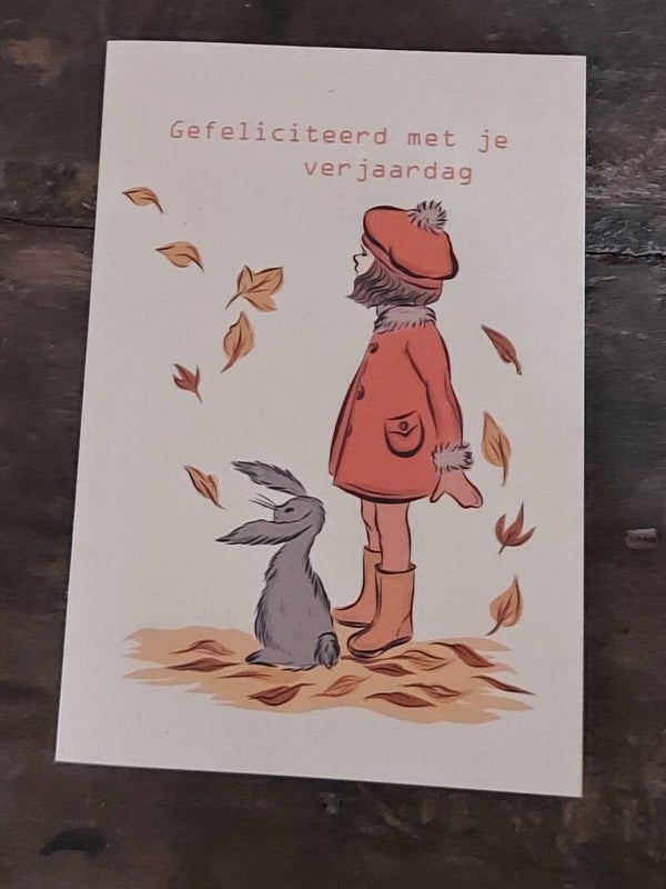Kaart Gefeliciteerd