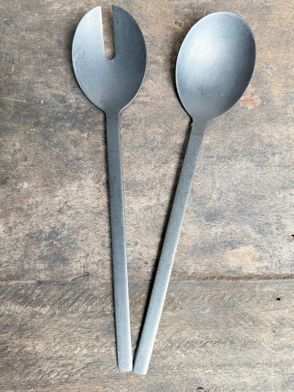 LEEFF - Salad Server Charlot Black
