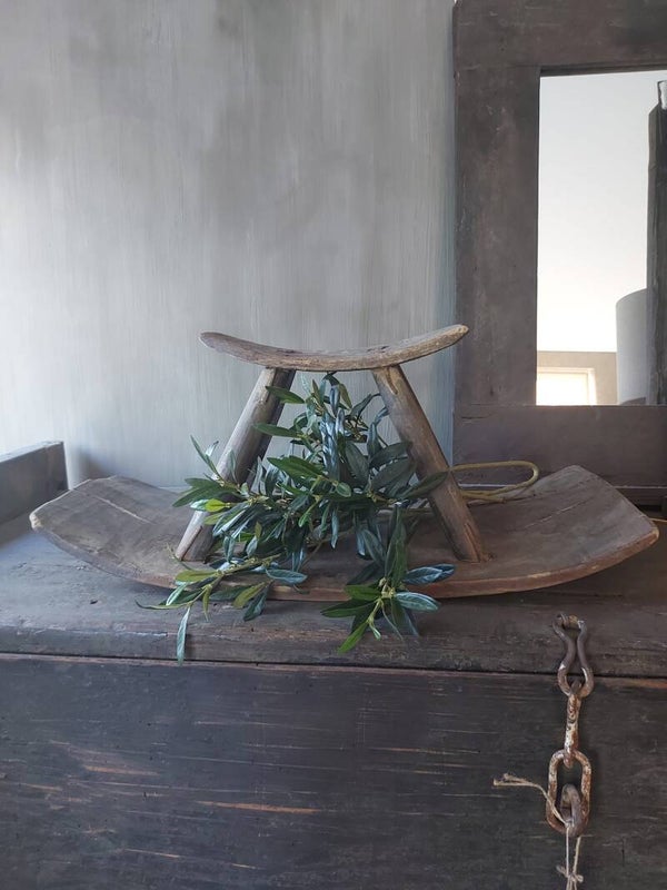 Houten krukje