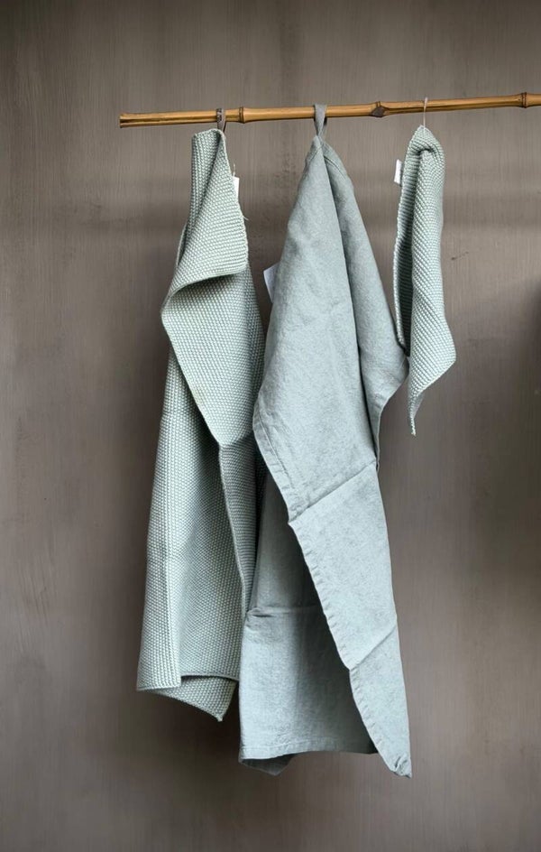 IB LAURSEN - Vaatdoek - Theedoek - Handdoek Green