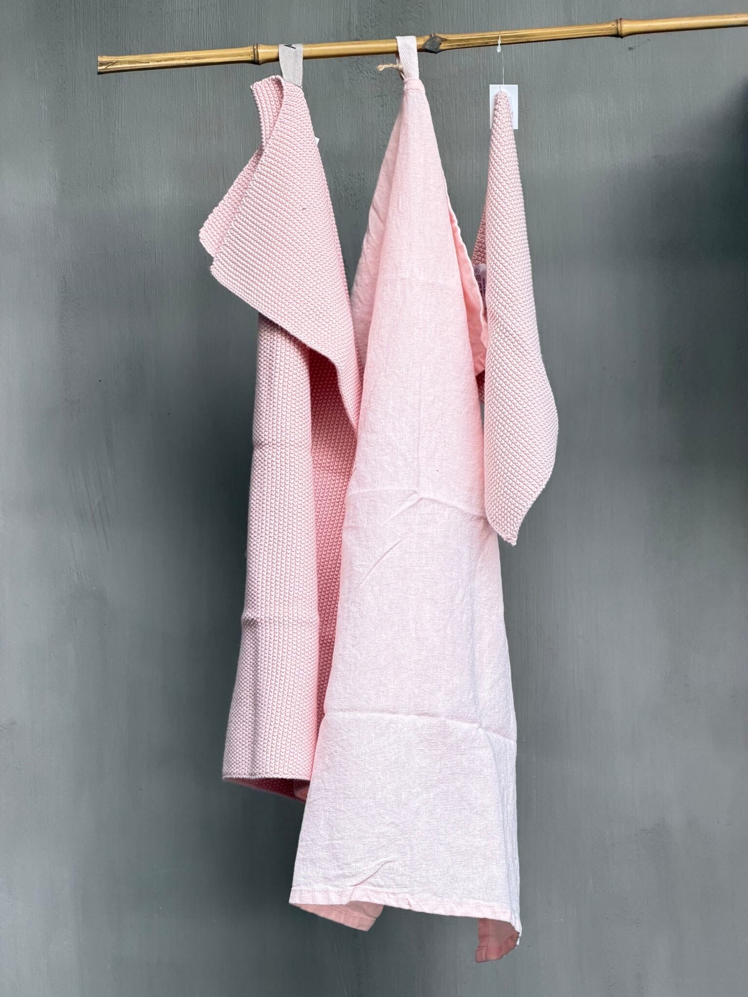 IB LAURSEN - Vaatdoek - Theedoek - Handdoek - Rose Shadow