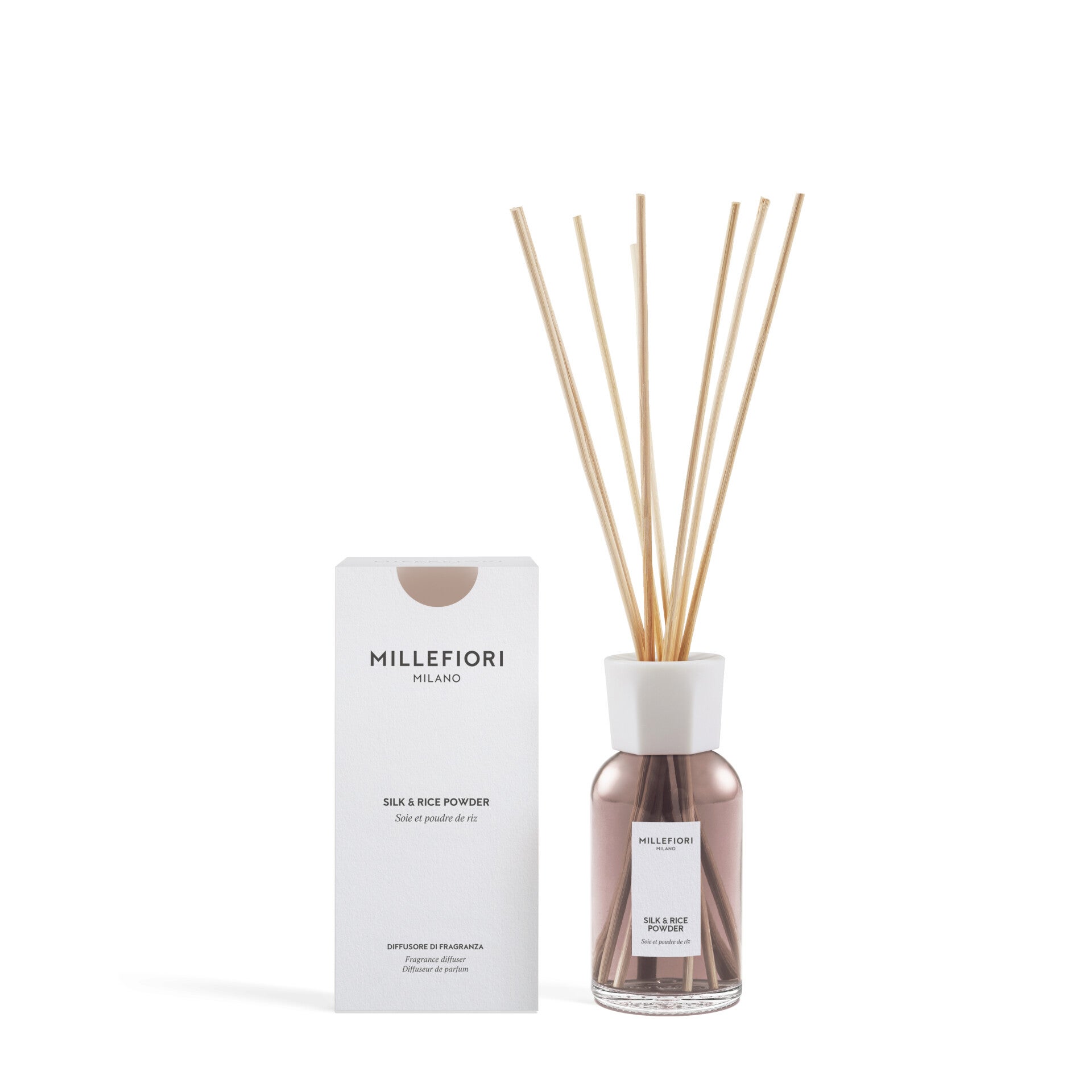 Millefiori Milano - Diffuser - Silk & Rice Powder