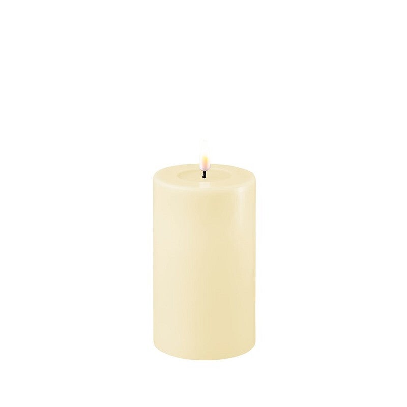 Deluxe Homeart - LED Candle Cream Ø7,5 cm