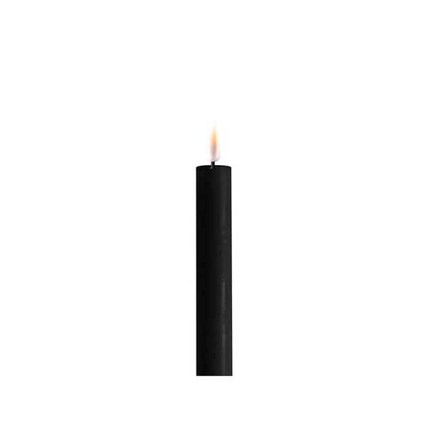 Deluxe Homeart - LED Dinner Candle Black 2 stuks