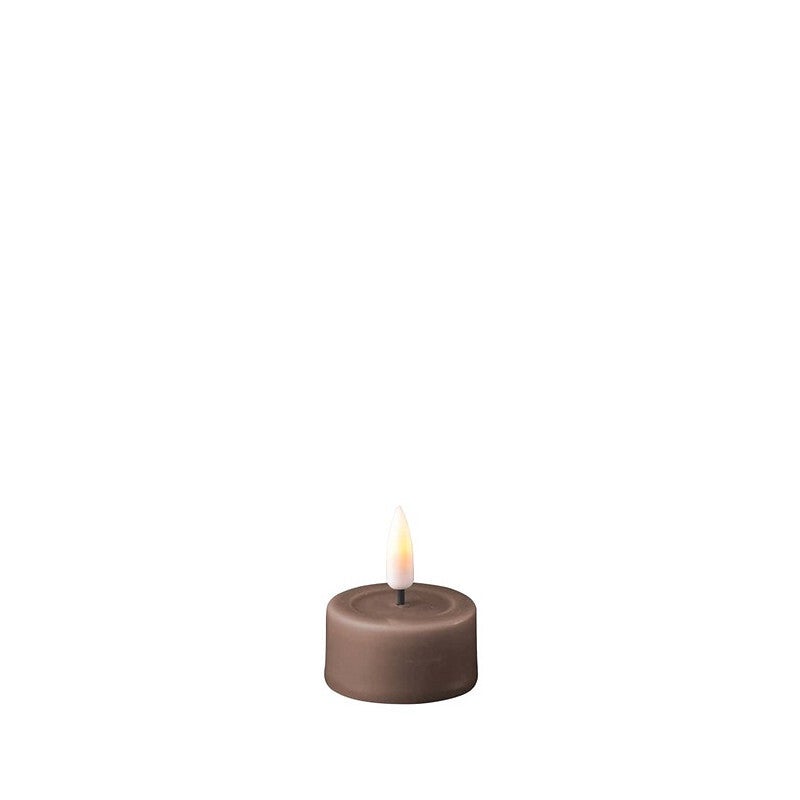 Deluxe Homeart - LED Tea Light Mocca 2 stuks