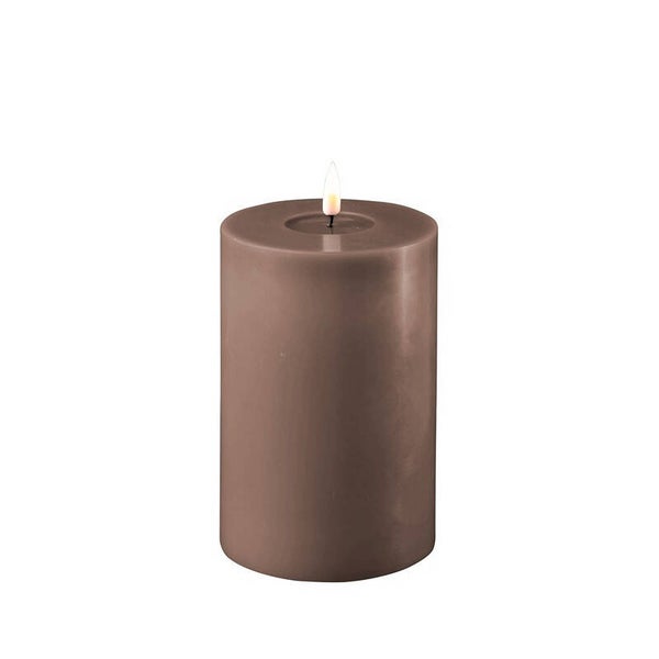 Deluxe Homeart - LED Candle Mocca Ø10 cm