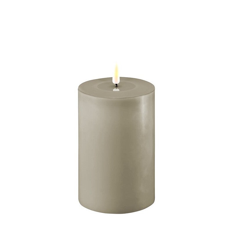 Deluxe Homeart - LED Candle Sand Ø10 cm