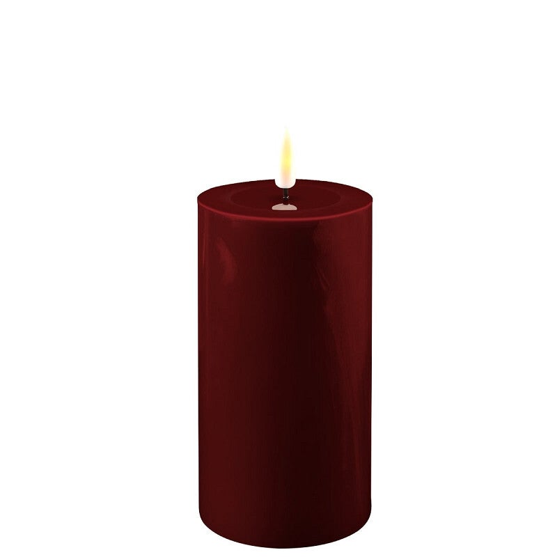 Deluxe Homeart - LED Candle Bourgogne Ø7,5 cm