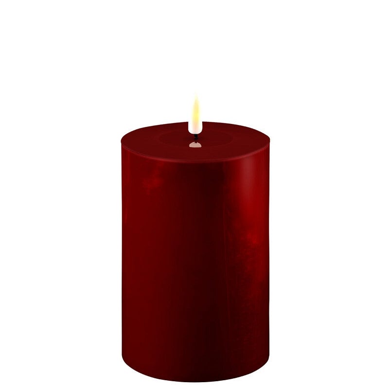 Deluxe Homeart - LED Candle Bourgogne Ø10 cm