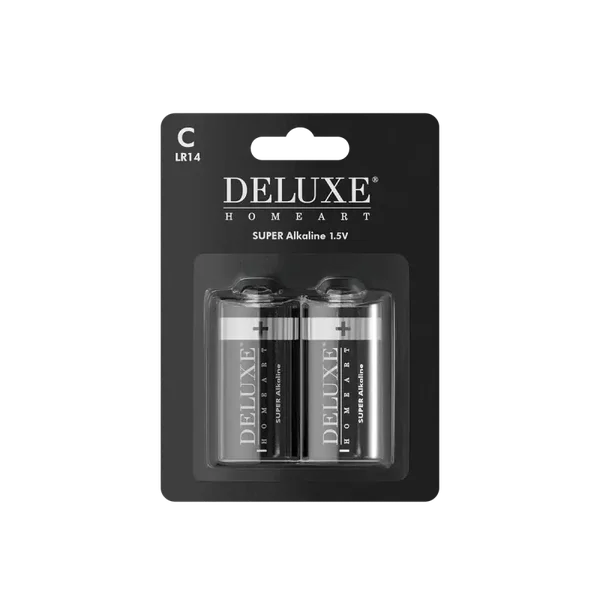 Deluxe Homeart - Batterijen C