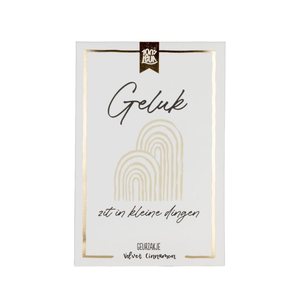 100% LEUK - Geurzakje - Geluk zit in kleine dingen