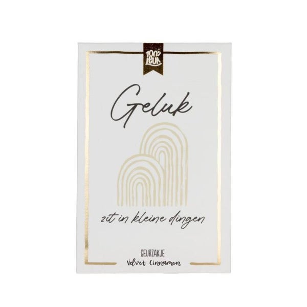 100% LEUK - Geurzakje - Geluk zit in kleine dingen