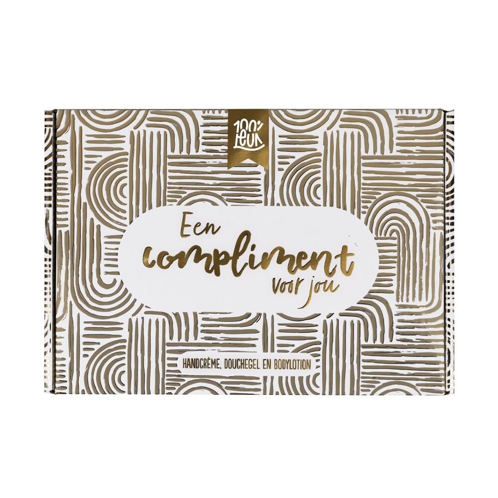 100% LEUK - Cadeaupakket - Een compliment voor jou
