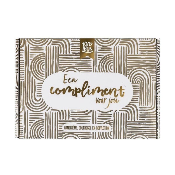 100% LEUK - Cadeaupakket - Een compliment voor jou