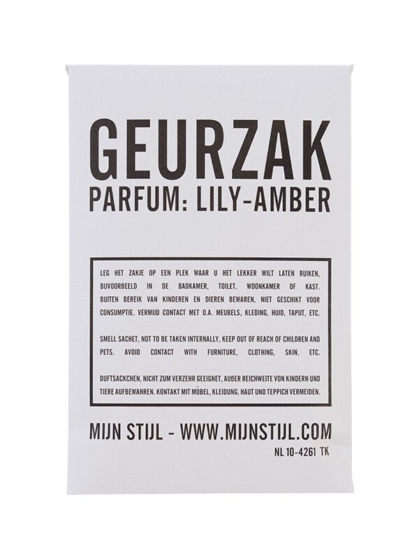 MIJN STIJL - Geurzak - Lily Amber