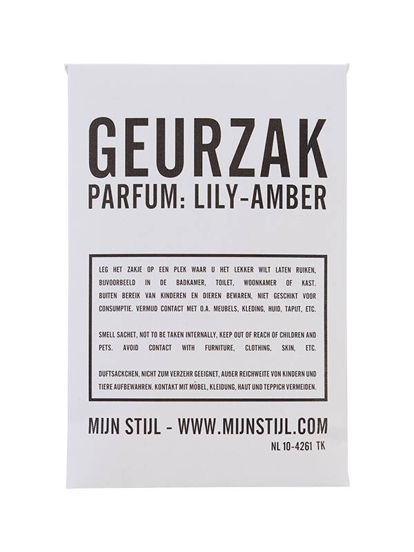 MIJN STIJL - Geurzak - Lily Amber