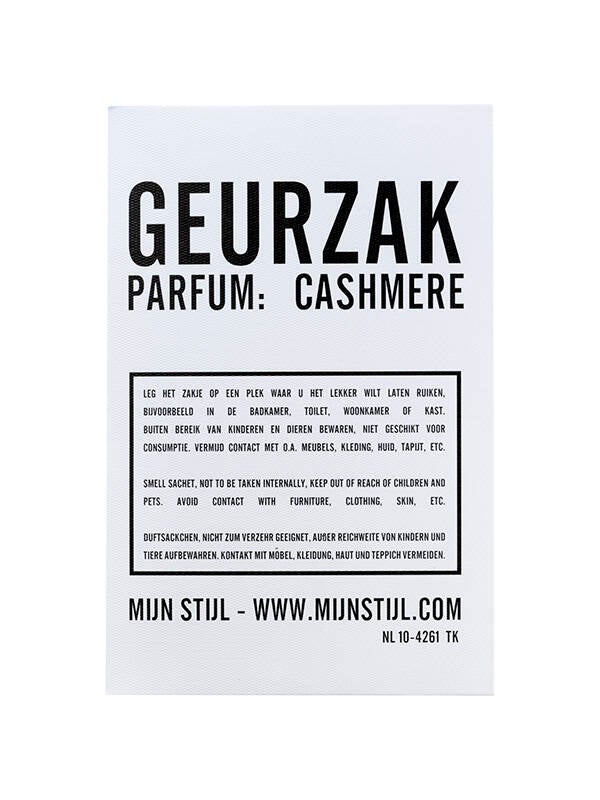 MIJN STIJL - Geurzak - Cashmere