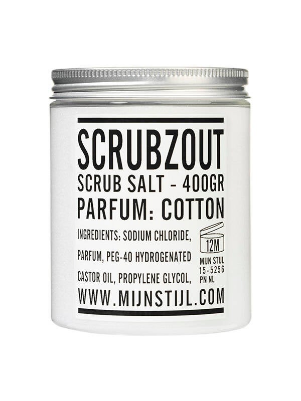 MIJN STIJL - Scrubzout - Cotton