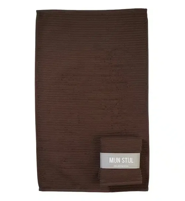 MIJN STIJL - Keukendoek Bruin