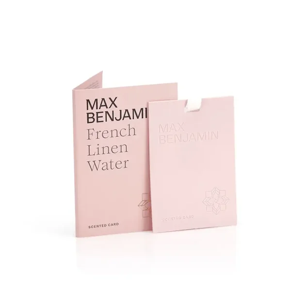 MAX BENJAMIN - Geurkaart - French Linen Water