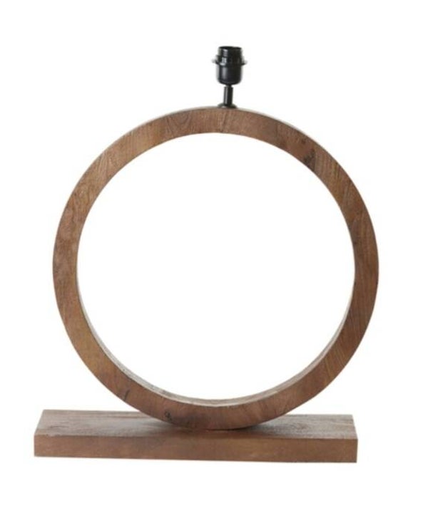 Lampvoet Tinar hout mat bruin