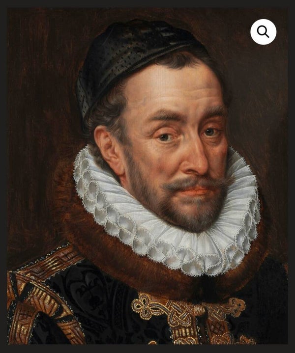 Portret van Willem 1 Prins van Oranje
