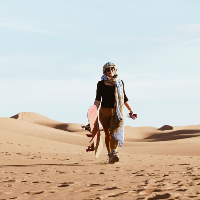 She Walks the Desert – A Journey of Power & Peace