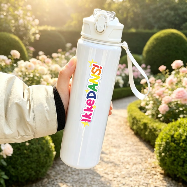 🌈 IkkeDANS! Bidon – Dans, drink & shine! ✨
