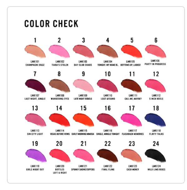 J.Cat Lipfinity Matte Lip