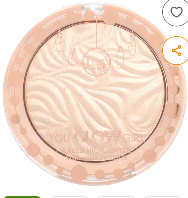 J.Cat Beauty, You Glow Girl, Baked Highlighter, YGG111 Seaside Frost, 0.3 oz (8.5 g)