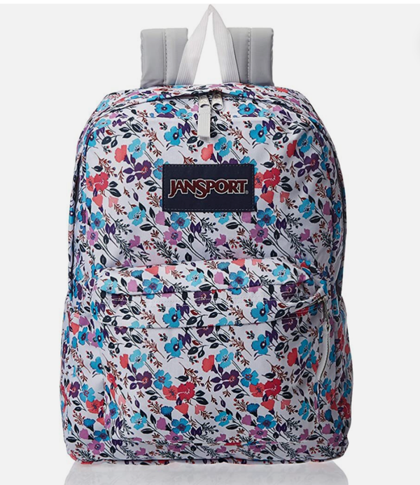 Jansport SuperBreak Backpack Petal to the Metal