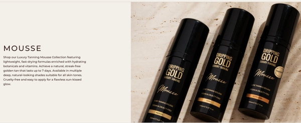 Sosu Dripping Gold Luxury Tan