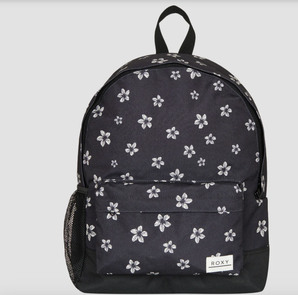 Roxy Sugar Baby Bottle 16L Backpack Anthracite Sol Searcher Ditsy