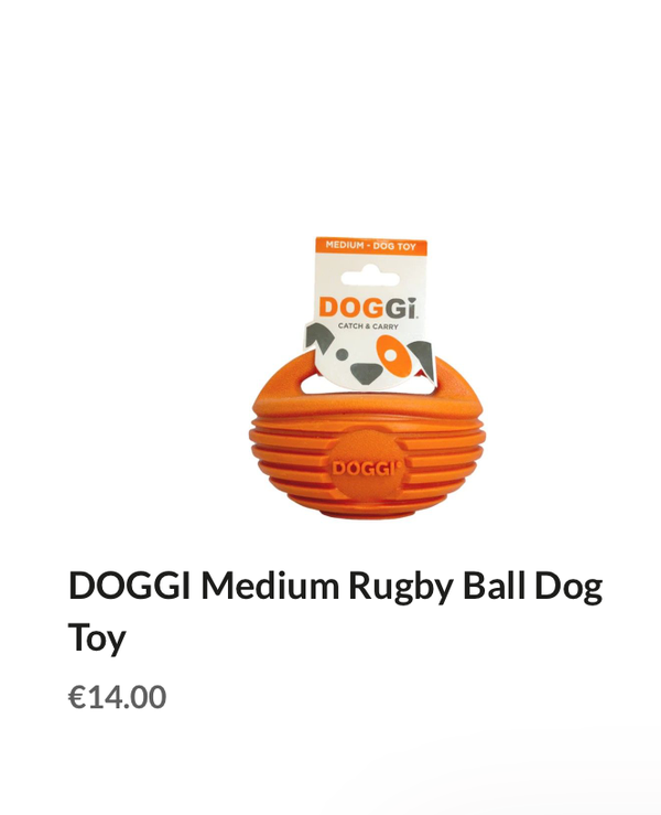 Doggi Dumbell Medium Dog Toy