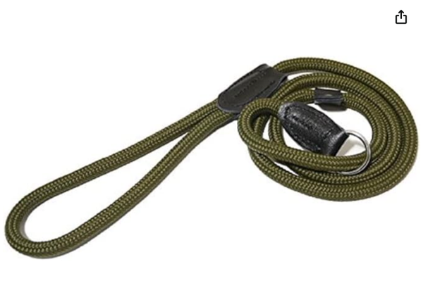 Rope Twist Slip Lead, Green