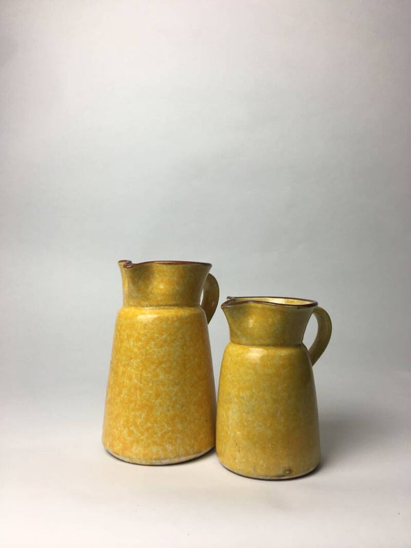 Duo vases émaillés