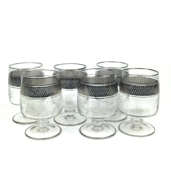 Verres Art Deco artisanaux