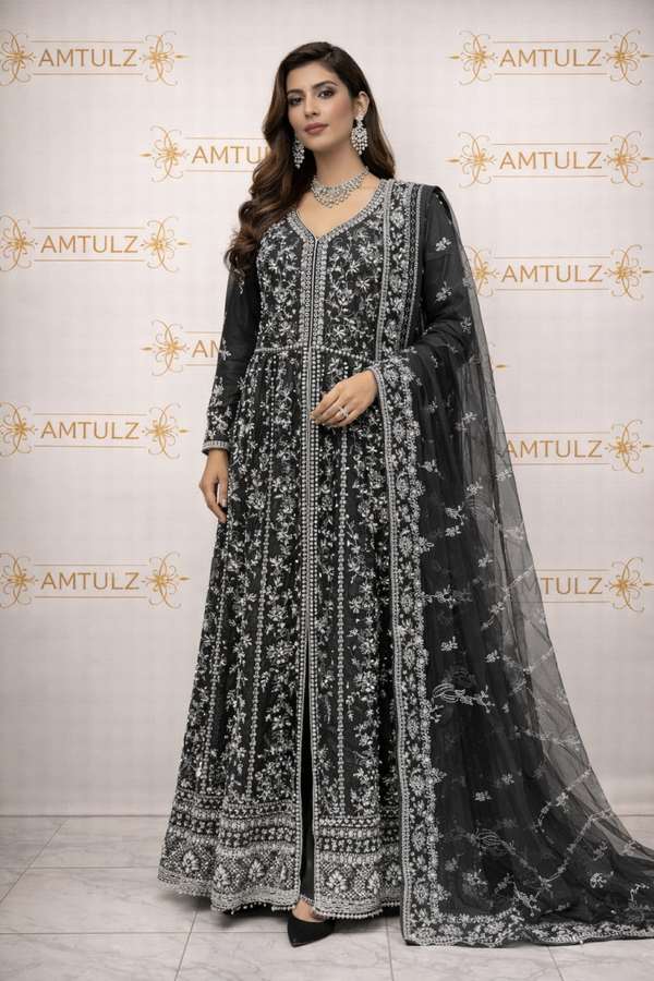 Midnight Elegance Frock