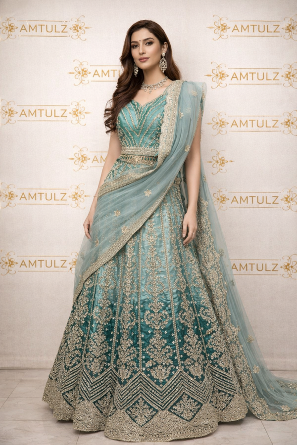 Bridal Seafoam Elegance