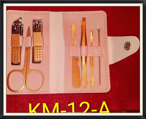 Kit Manucure Pédicure KM-12-A