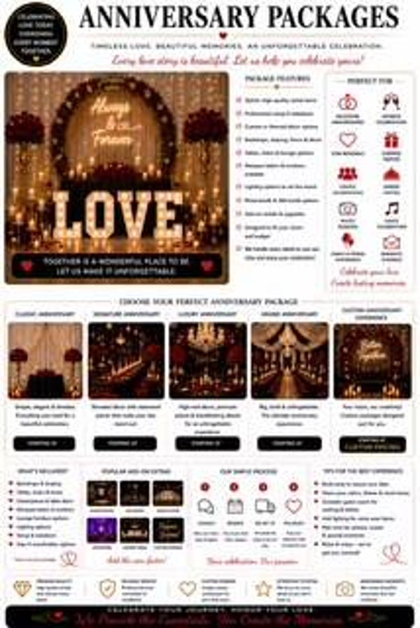 Anniversary Packages