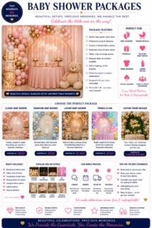 baby shower packages