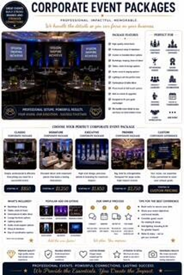 Corporate event package