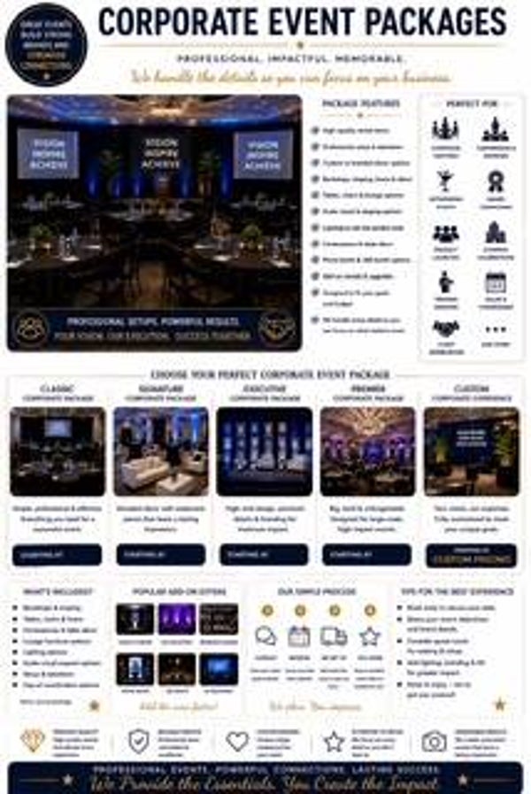 Corporate Event Packages