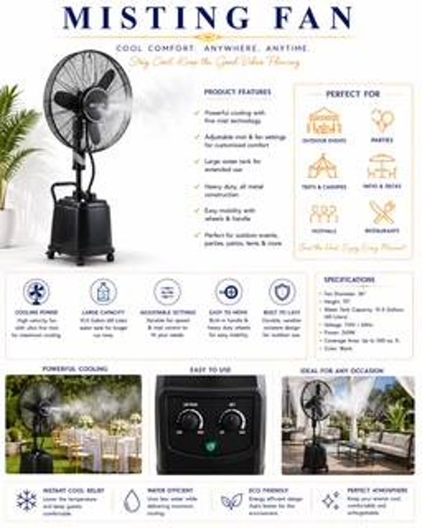 Misting Fan